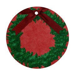 Cristmas Round 2010 - Round Ornament (Two Sides)