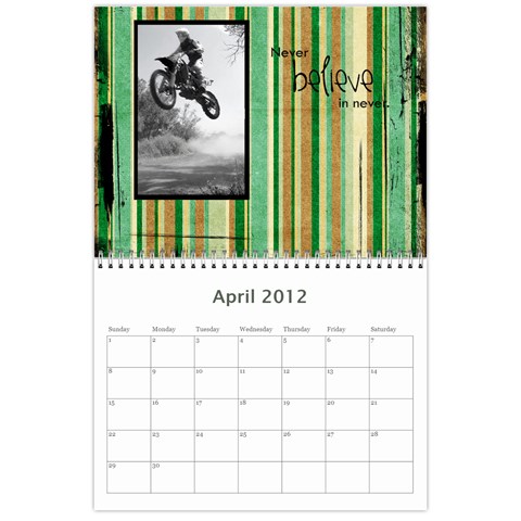 Paul Calendar By Lia Simcox Apr 2012