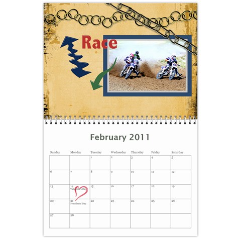 Paul Calendar By Lia Simcox Feb 2011