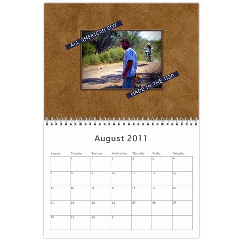 Paul Calendar By Lia Simcox Aug 2011