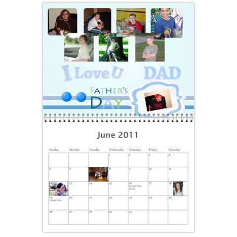 18 Mo Calendar Jun 2011