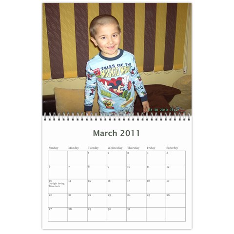 Kalendar By Petya Ivanova Mar 2011