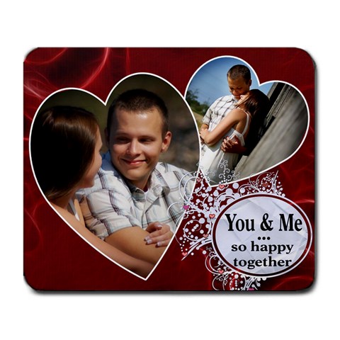 You & Me Mousepad By Lil Front