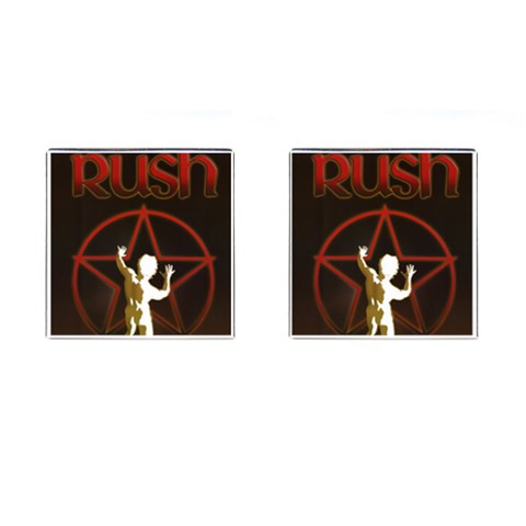 Rush Cufflinks For J By Chantel Reid Front(Pair)