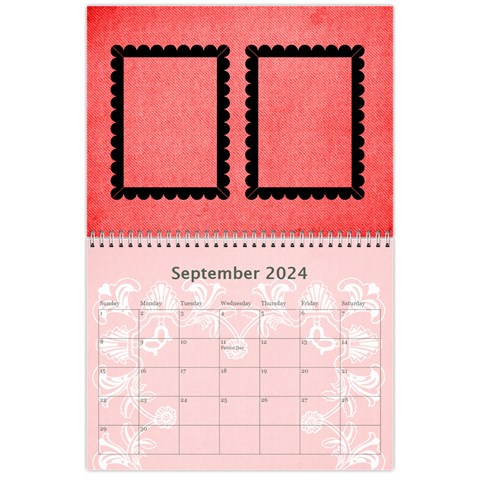 Art Nouveau Red Or Dead Calendar 2024 By Catvinnat Sep 2024