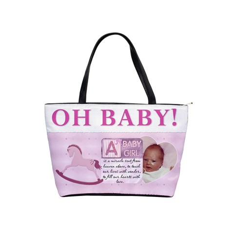 Oh Baby Girl Shoulder Handbag By Lil Front