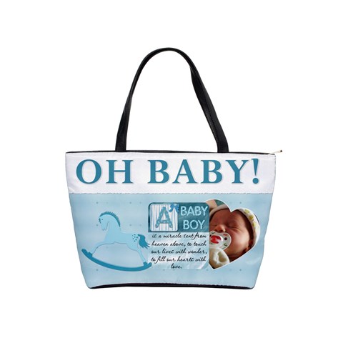 Oh Baby Boy Shoulder Handbag By Lil Front