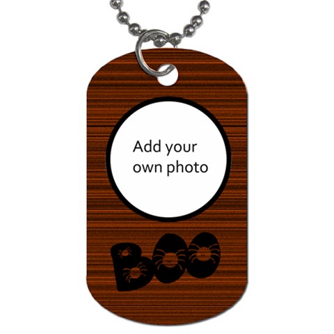 Halloween Dog Tags Front