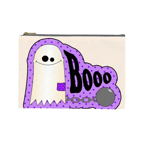 Halloween Cosmetic Bag 02 By Carol Front