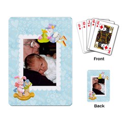 Special Delivery Baby Cards Boy - Playing Cards Single Design (Rectangle)