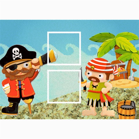 Pirate Pete  7 X 5 Photocards By Catvinnat 7 x5  Photo Card - 6