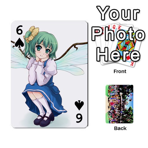 Touhou Cards(updated) By Keifer Front - Spade6