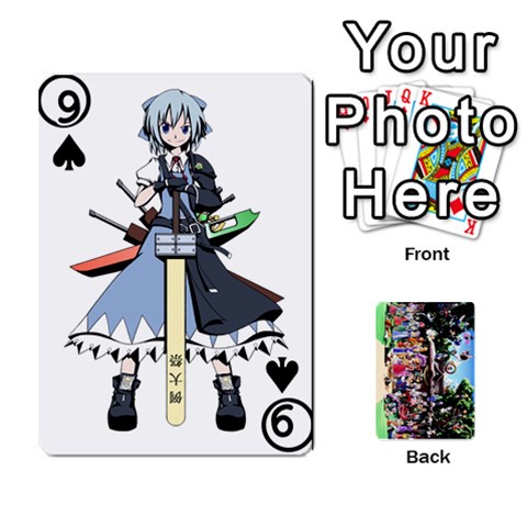 Touhou Cards(updated) By Keifer Front - Spade9
