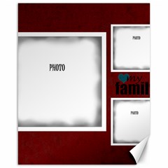 3 photo family 16x20 - Canvas 16  x 20 