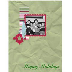 Happy Holidays card - Greeting Card 4.5  x 6 