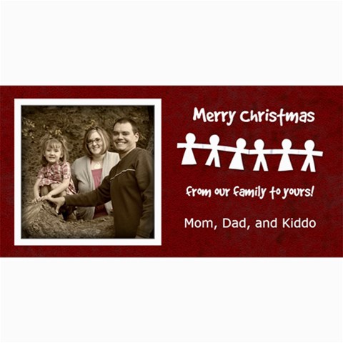 Merry Christmas Card By Amanda Bunn 8 x4  Photo Card - 1