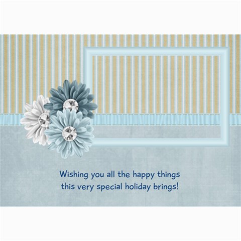 Calming Winter Photo Cards By Bitsoscrap 7 x5  Photo Card - 1