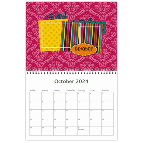 2024 Kelly Anne 12 Month Calendar By Klh Oct 2024