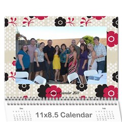 family Calendar 2011 - Wall Calendar 11  x 8.5  (12-Months)