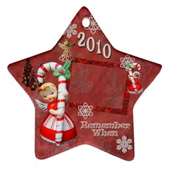 angel Remember when 2010 ornament 28 - Ornament (Star)