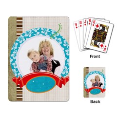 Kids - Playing Cards Single Design (Rectangle)