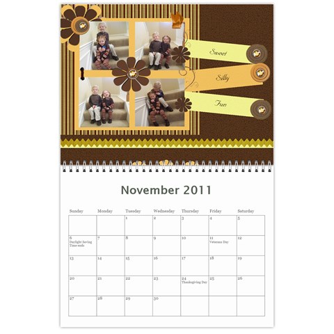Calendar 2011 By Lysandra Nov 2011