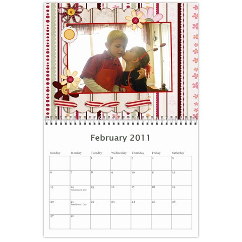 Calendar 2011 By Lysandra Feb 2011