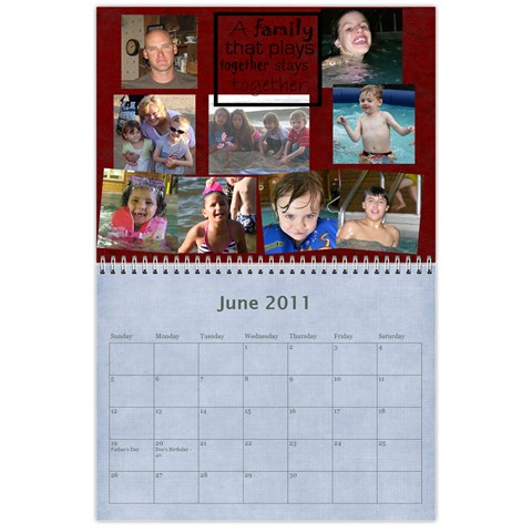 2011 Calendar By Barb Hensley Jun 2011