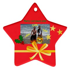 Ty and Cal ornament - Ornament (Star)