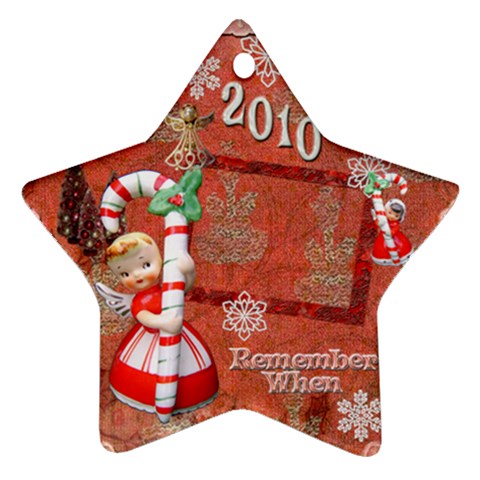Angel Blonde Remember When 2023 Ornament 31 By Ellan Front