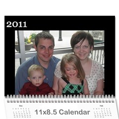 Calendar - Wall Calendar 11  x 8.5  (18 Months)