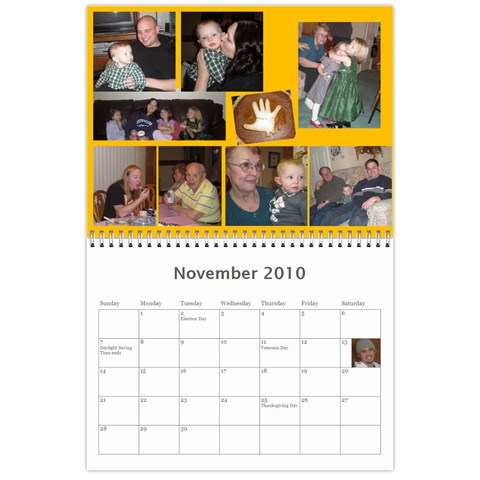 Calendar By Carol Ligon Nov 2010