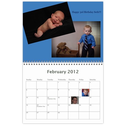 Calendar By Carol Ligon Feb 2012