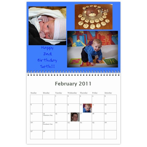 Calendar By Carol Ligon Feb 2011