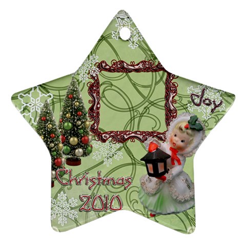 Lantern Girl 2010 Ornament 83 By Ellan Front