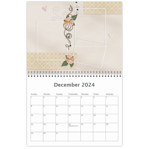 Calendar Template Dec 2024