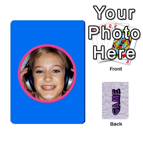 Memory Game With Your Own Photos Front - Heart10