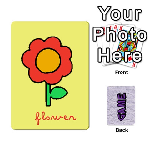 Memory Game With Your Own Photos Front - Diamond10