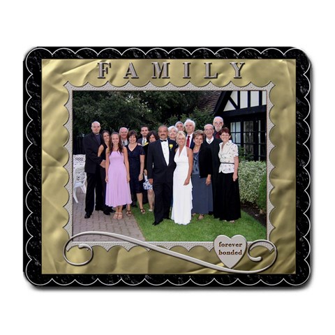 Family Large Mousepad By Lil Front