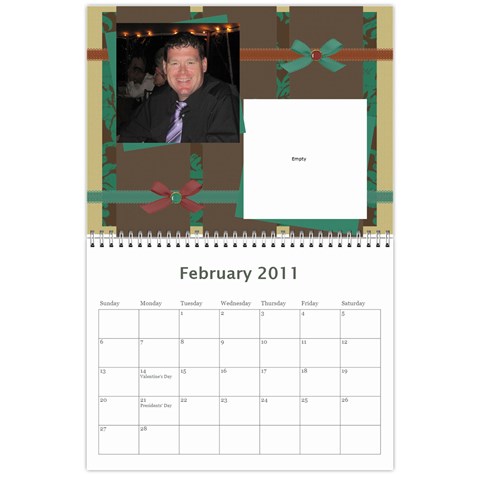 2011 Calendar By Angela Cole Feb 2011