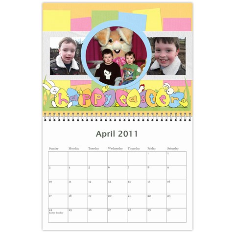 2011 Calendar By Angela Cole Apr 2011