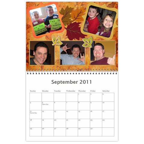 2011 Calendar By Angela Cole Sep 2011