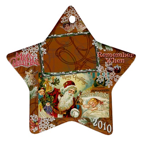 Santa Remember When 2023 Ornament 189 By Ellan Front