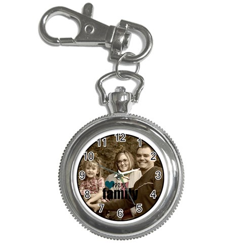 Love My Family Keychain By Amanda Bunn Front