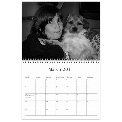 2011 Calendar By Laura Mar 2011