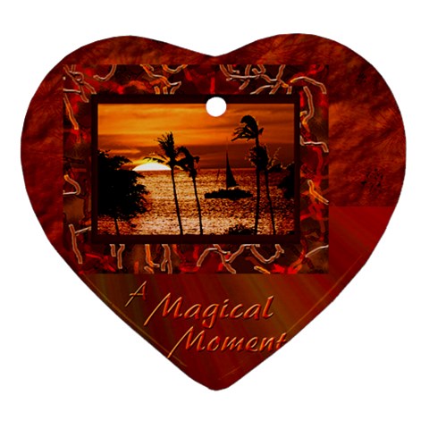 Magical Moment Love Ornament By Ellan Front