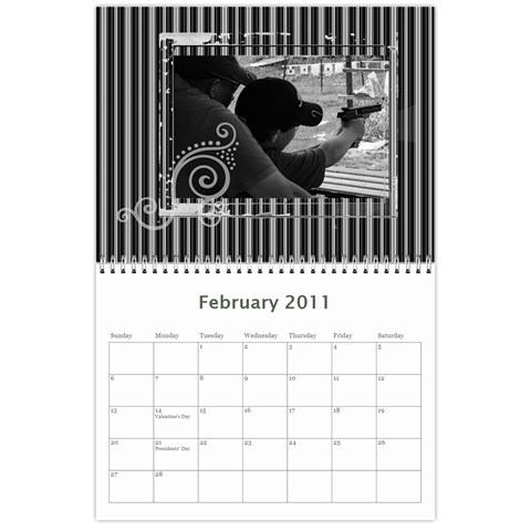 2011 Allen Calendar By Laura Feb 2011