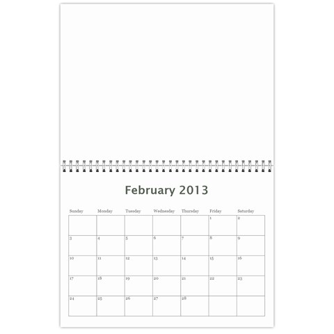 Calendar By Cathy Feb 2013