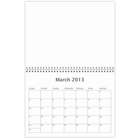 Calendar By Cathy Mar 2013