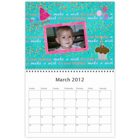 Calendar By Cathy Mar 2012